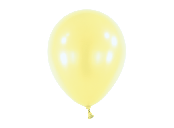 11R - Pearl Light Yellow 50 Gummiballonger - 28cm (11")