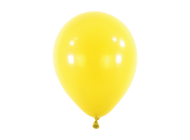 11R - Standard Sunshine Yellow 50 Gummiballonger - 28cm (11")