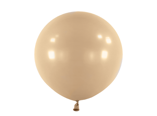 24R - Fashion Taupe 4 Gummiballonger - 61cm (24")