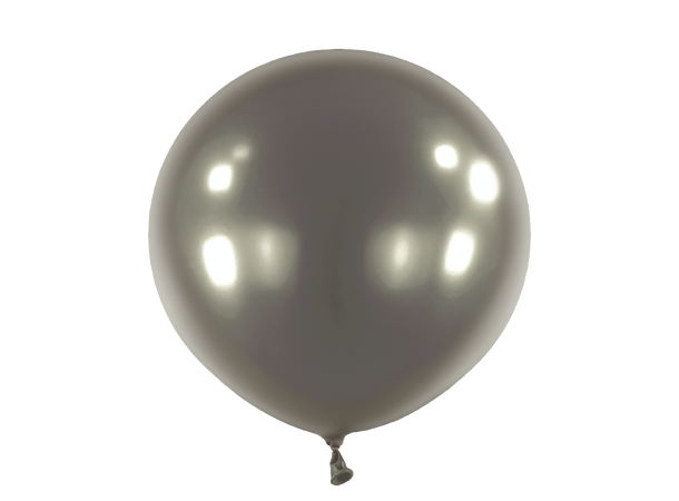 24R - Pearl Jet Black 4 Gummiballonger - 61cm (24")