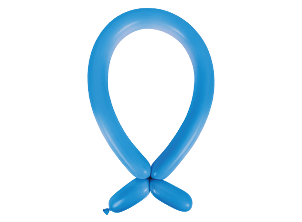 260A - Standard Bright Royal Blue 100 Gummiballonger til figurer