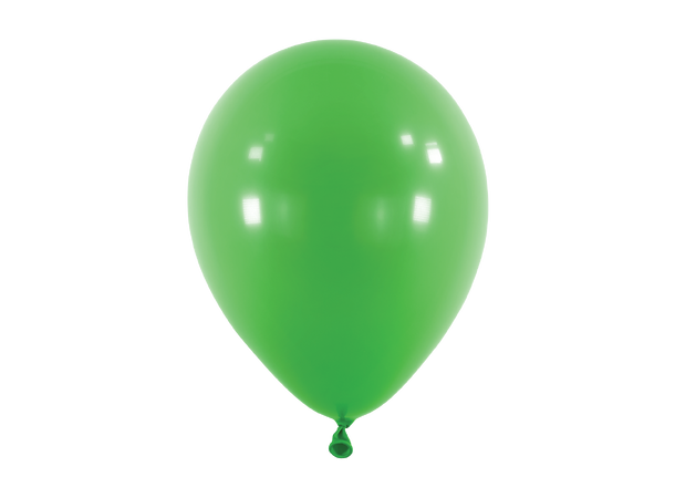 5R - Standard Festive Green 100 Gummiballonger - 13cm (5")