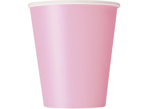 Ensfarget Lys Rosa 14 Kopper i papp - 2,5dl