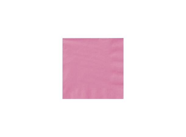 Ensfarget Mørk Rosa 20 Lunchservietter - 33x33cm