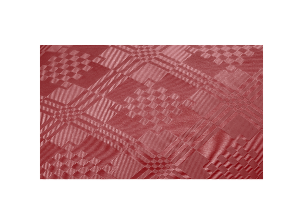 Ensfarget papirduk - Mørk rød 1 Papirduk på rull - 1,19x8m 