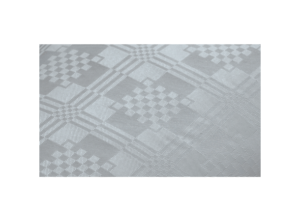 Ensfarget papirduk -  Sølv 1 Papirduk på rull - 1,19x6m 