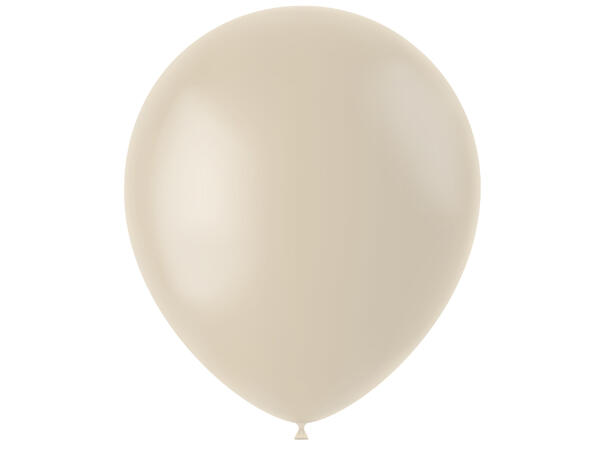 Gummiballonger - Creamy Latte 10 Gummiballonger - 33cm (13")