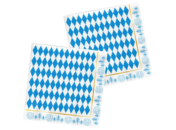 Lunchservietter - October Beer Festival 20 Lunchservietter - 33x33cm