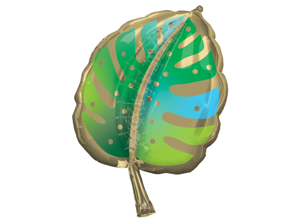 Palm Frond 1 Stor folieballong med form - 55x76cm
