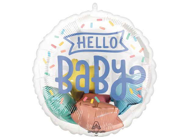 Sweet Baby Icons 1 Folieballong med småballonger inni