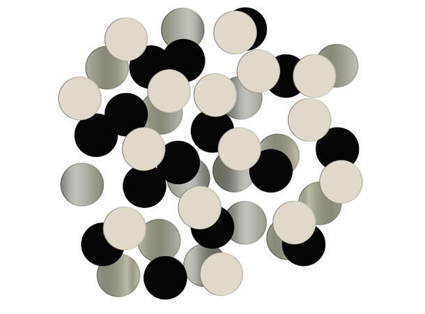Creme Noir 1 Pose papirkonfetti - 14gr