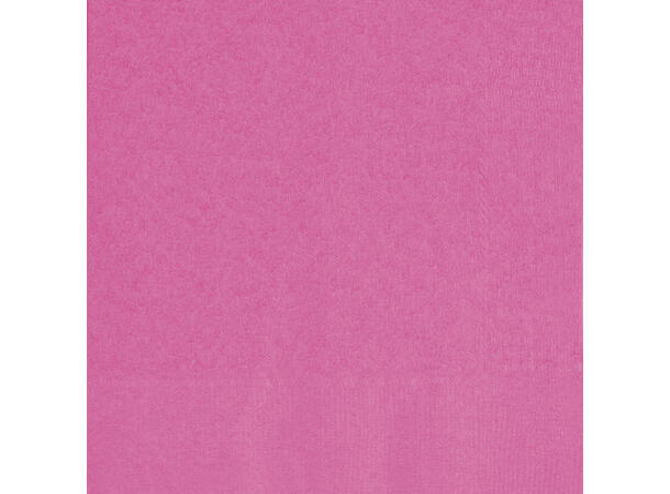 Ensfarget Mørk Rosa 50 Lunsjservietter - 33x33cm