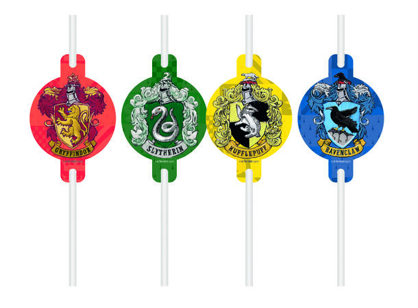 Harry Potter Hogwarts Houses 4 FSC - Papirsugerør