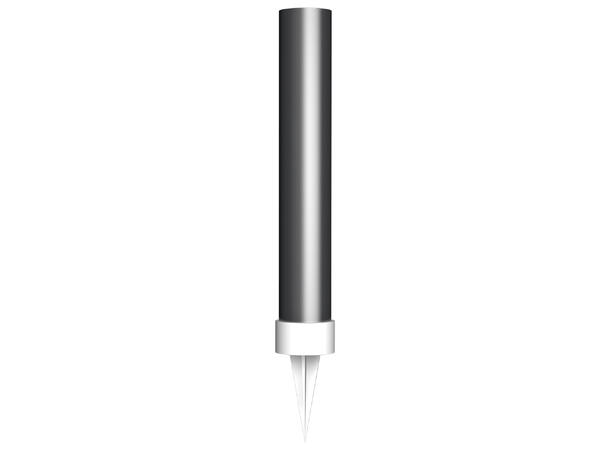 Isfontener - Sølv metallic 2 Isfontener - 9,5cm - brenner i 40 sek
