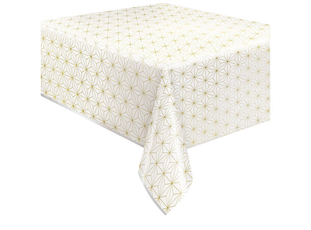 Modern Gold & Purple 1 Plastikduk firkantet - 137x214cm