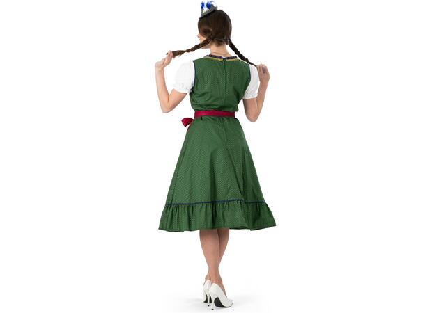 Oktoberfest kjole - Kristin 1 Sett - Kjole,bluse,forkle - Str 36-38 