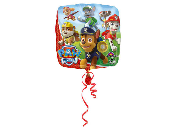 Paw Patrol 1 Folieballong Rund  - 43cm (18")