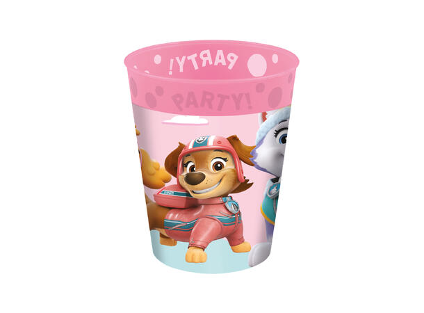 Paw Patrol Skye And Everest 4 Gjenbrukbare kopper i plast - 2,5dl