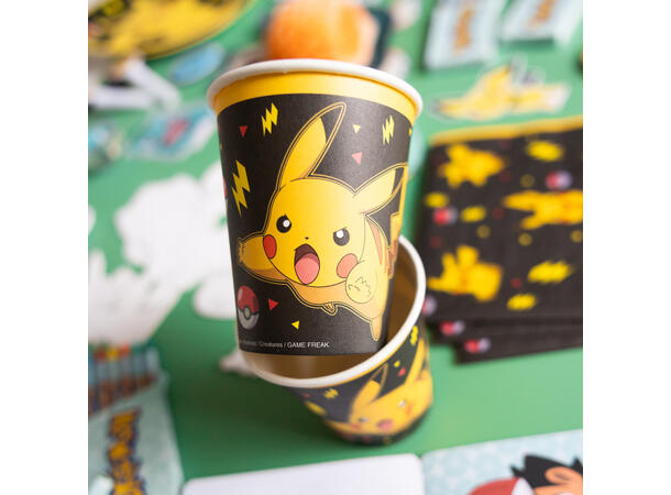 Pokemon 8 Papirkopper - 2,5dl