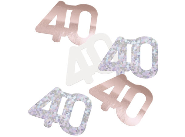 Rosegull Glitz - #40 1 Pose Bordkonfetti - 15g