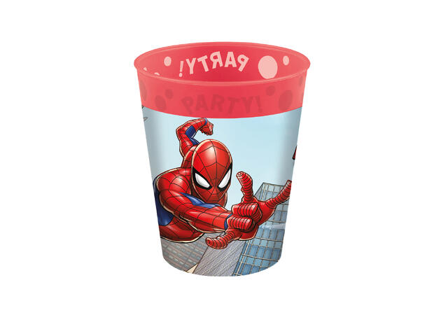 Spider-Man Crime Fighter 1 Gjenbrukbar kopp i plast - 2,5dl