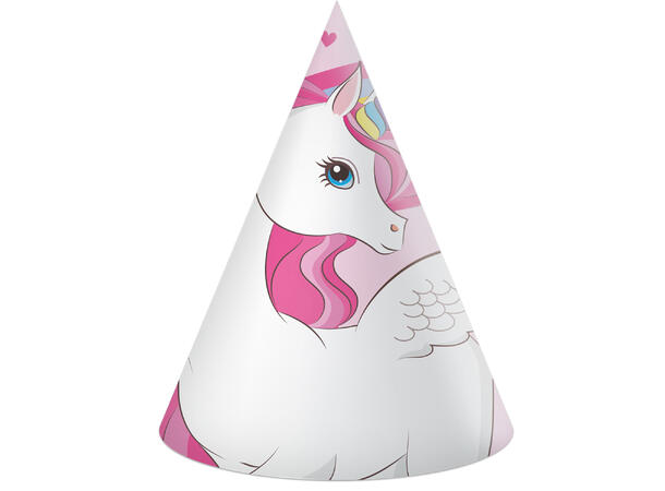 Unicorn Rainbow Colors 6 FSC - Papirhatter