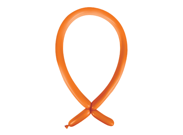 160A - Fashion Orange Peel 100 Gummiballonger til figurer