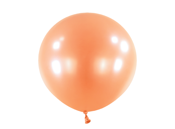 24R - Pearl Rose Gold 4 Gummiballonger - 61cm (24")