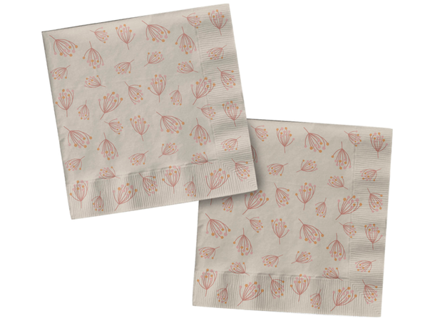 Blooming Baby Girl 20 Lunsjservietter - 33x33cm