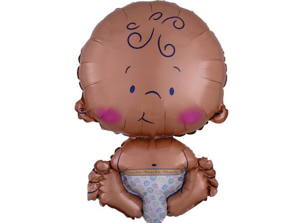 Celebrate Baby 1 Stor folieballong med form - 40x60cm