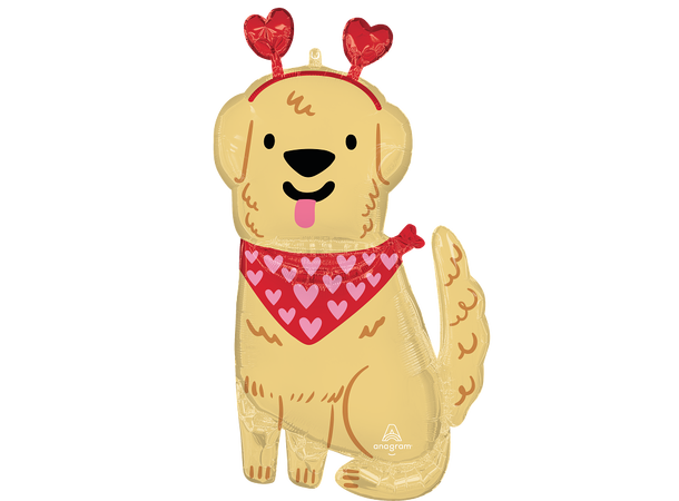 Doggone Cute 1 Folieballong med form - 83x124cm