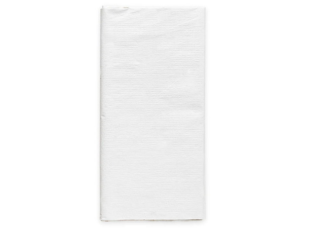 Ensfarget - Hvit 1 Papirduk - 120x180cm 