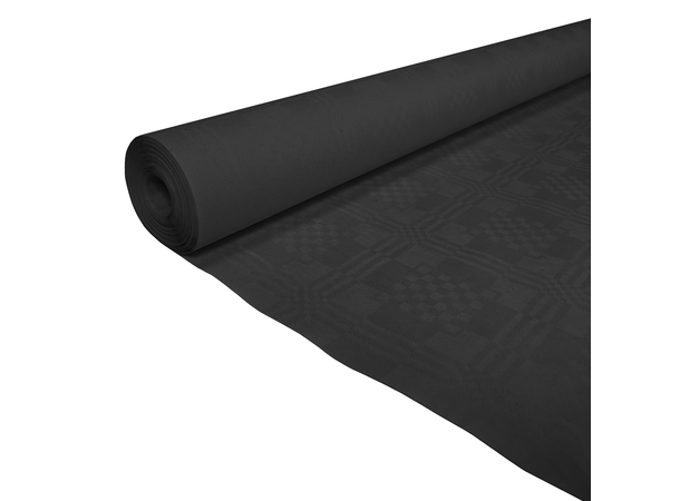 Ensfarget papirduk - Sort 1 Papirduk på rull - 1,19x8m