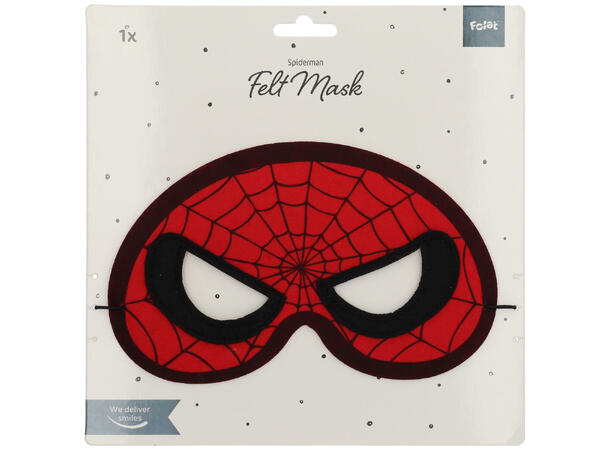 Filtmaske - Spiderman 1 Maske i filt til barn