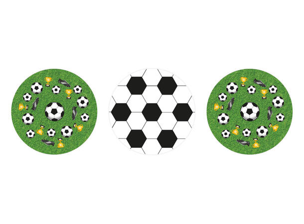 Fotball 75 Cupcakeformer - 3,2x4,8cm