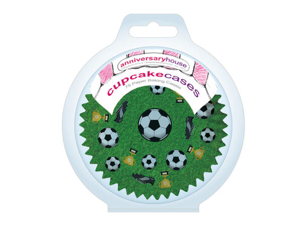 Fotball 75 Cupcakeformer - 3,2x4,8cm