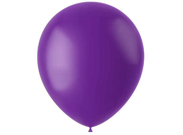 Gummiballonger - Orchid Purple  Matt 10 Gummiballonger - 33cm (13")