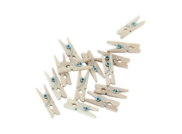 Klesklyper - Trefarget 24 mini klesklyper