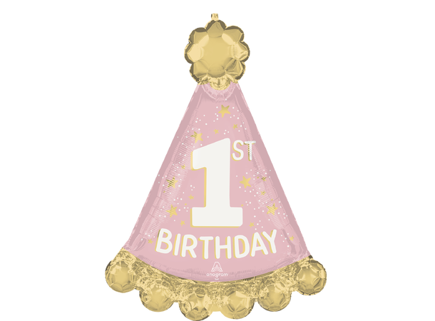 Little Miss Onederful - 1ST Birthday 1 Stor folieballong med form