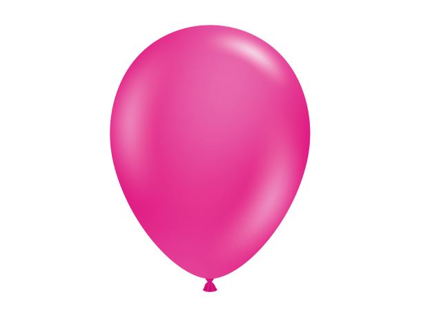 Pastel Hot Pink 100 gummiballonger - 28cm (11")