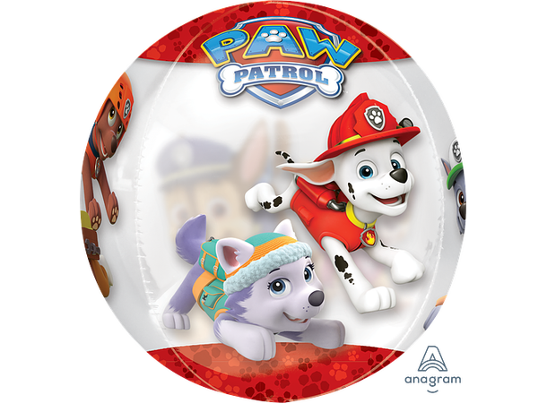 Paw Patrol - Chase & Marshall 1 Ballongball - ORBZ - 38x40cm 