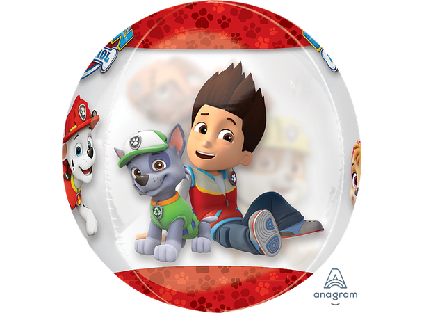 Paw Patrol - Chase & Marshall 1 Ballongball - ORBZ - 38x40cm