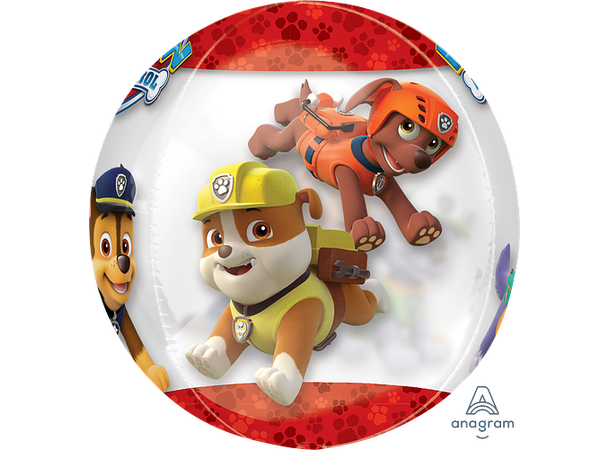 Paw Patrol - Chase & Marshall 1 Ballongball - ORBZ - 38x40cm
