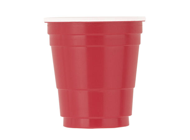 Shotteglass - Plastikk - Rød 20 Plastikk shotglass - 0,6dl