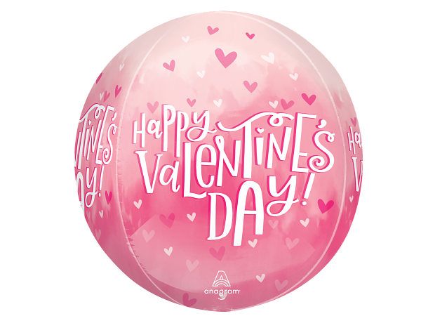Valentine Pearl Shine 1 Ballongball - ORBZ - 38x40cm