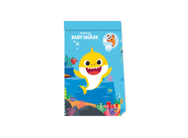 Baby Shark 4 FSC - Papir godteposer