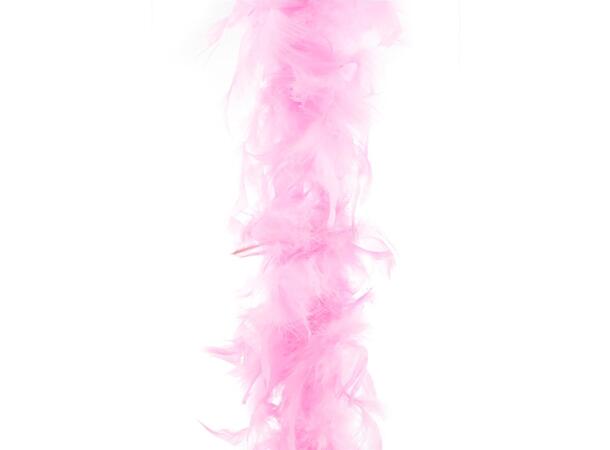 Boa - Lys Rosa 1 Fjærboa 45 gram - 2m