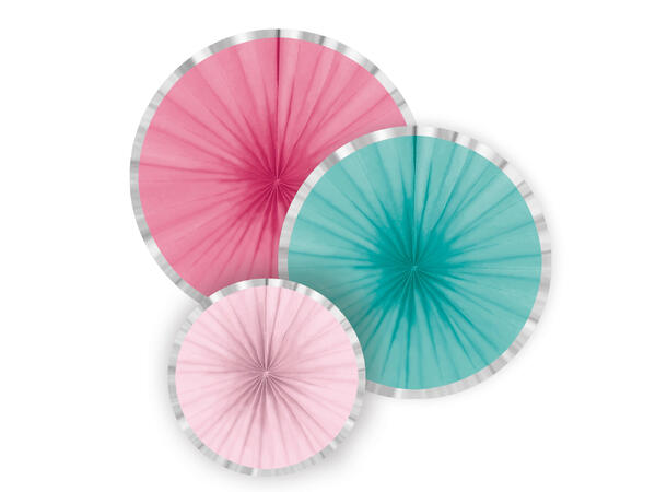 Flamingo Paradise 3 Papirvifter - 16cm/28cm/35cm