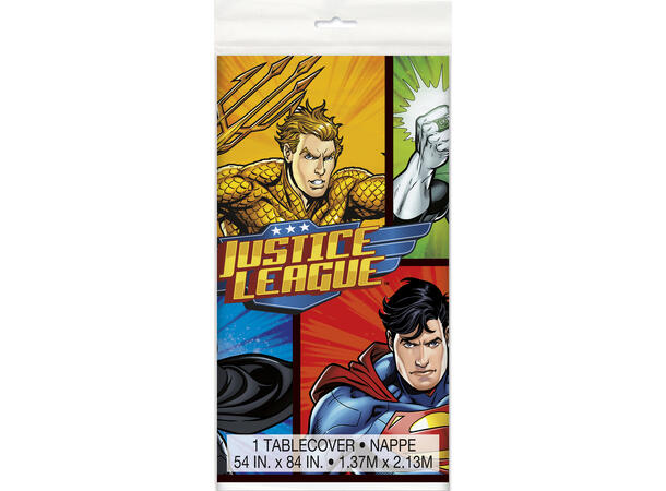 Justice League 1 Plastikkduk firkantet - 137x214cm