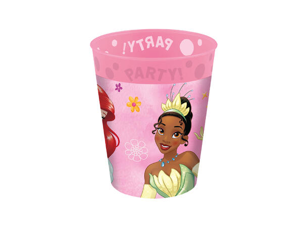 Princess Live Your Story 4 Gjenbrukbare kopper i plast - 2,5dl